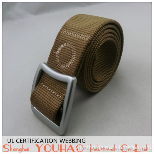 Yd-04 Dark Brown Men's out Door Belt Quick Webbing Belt